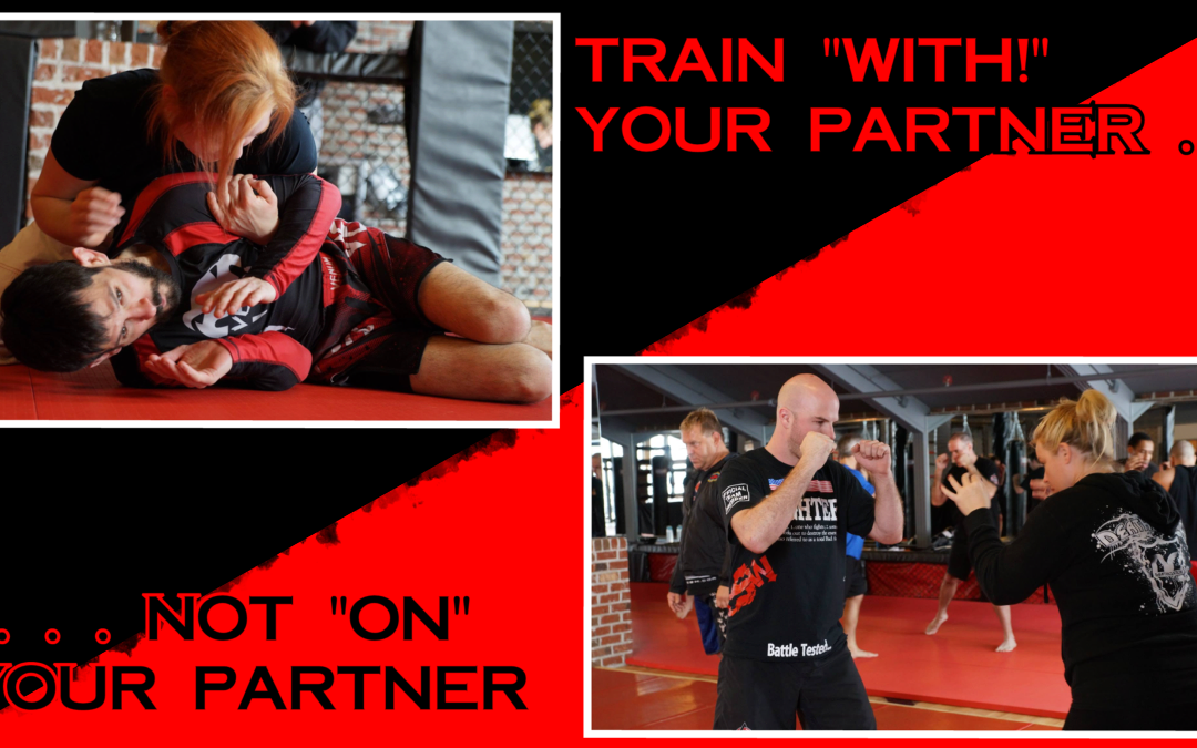 Train “WITH” Your Partner, Not “ON” Your Partner