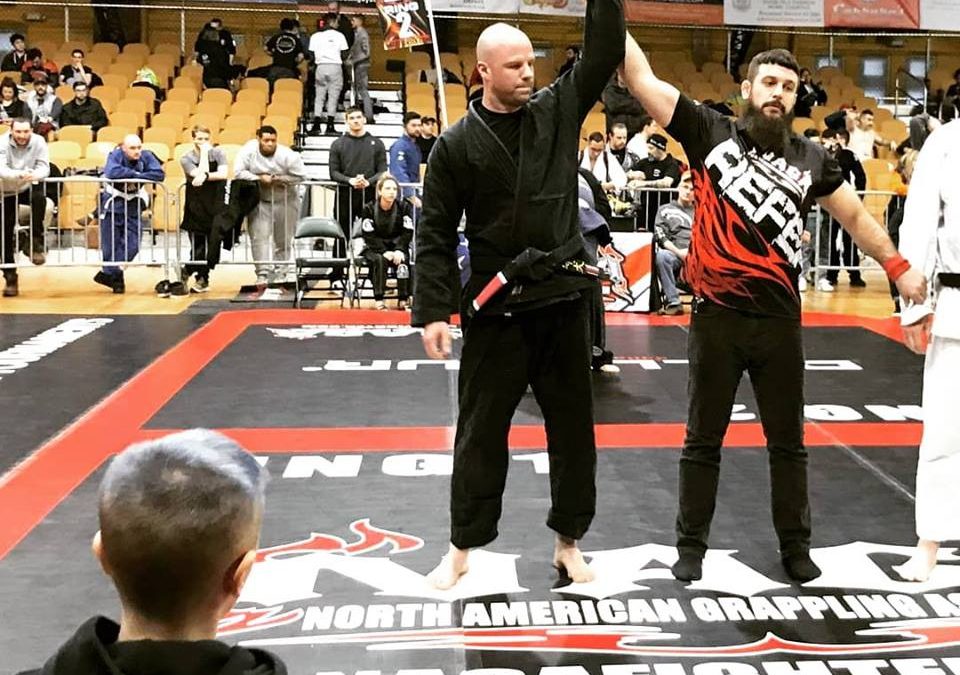 Professor Ryan wins the Black Belt division at NAGA in Albany!